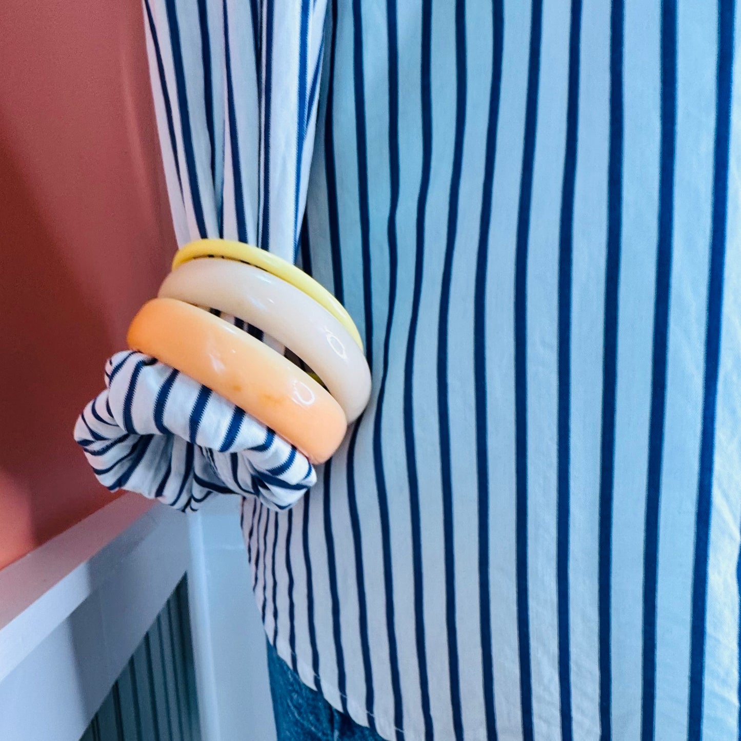 Ralph Lauren Classic Stripe Button Down: *sold*