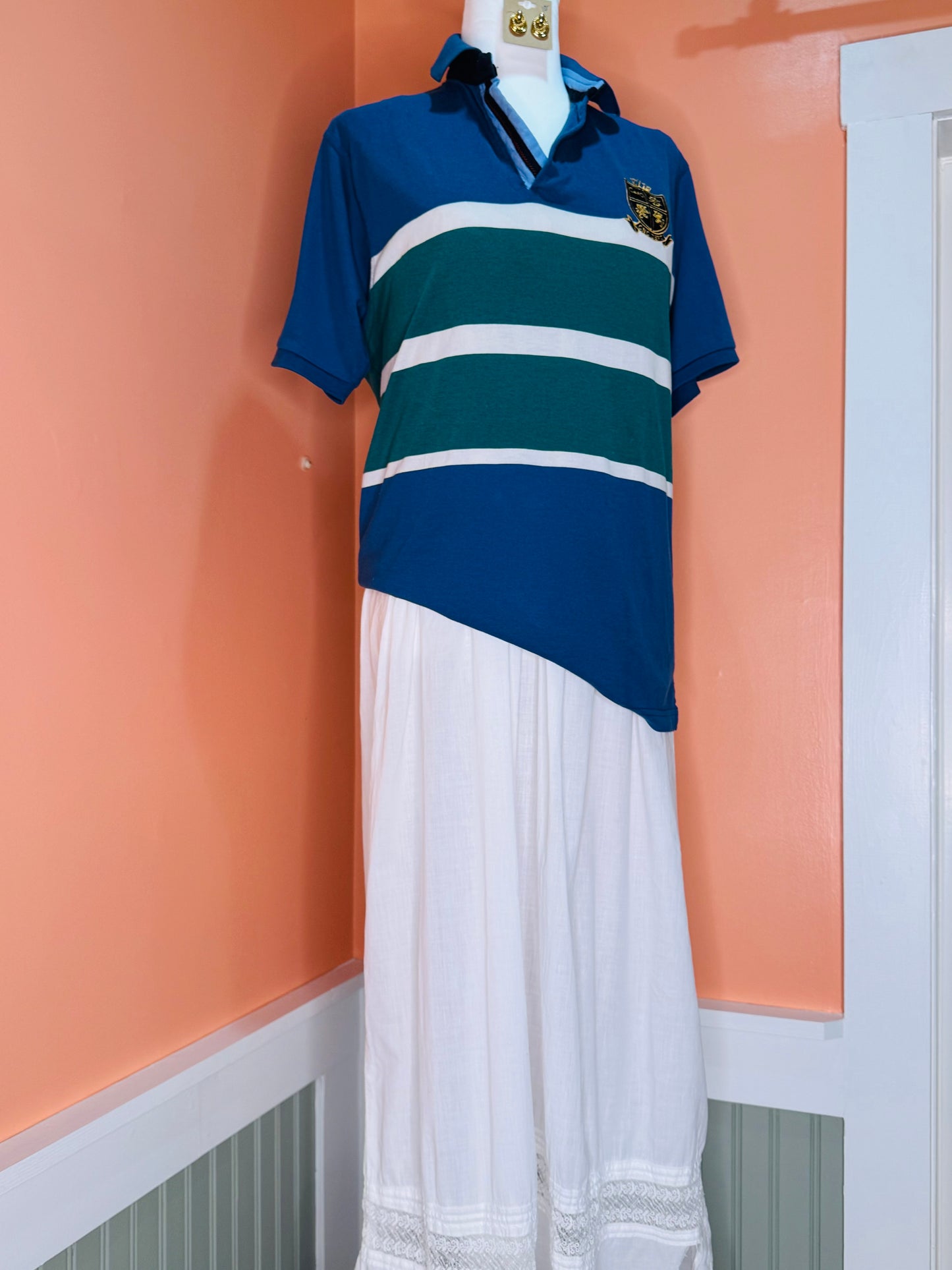Vintage Eileen West Cotton Nightdress | Romantic Prairie Maxi       *Thoughtfully styled to show the many ways this dress can move with you.